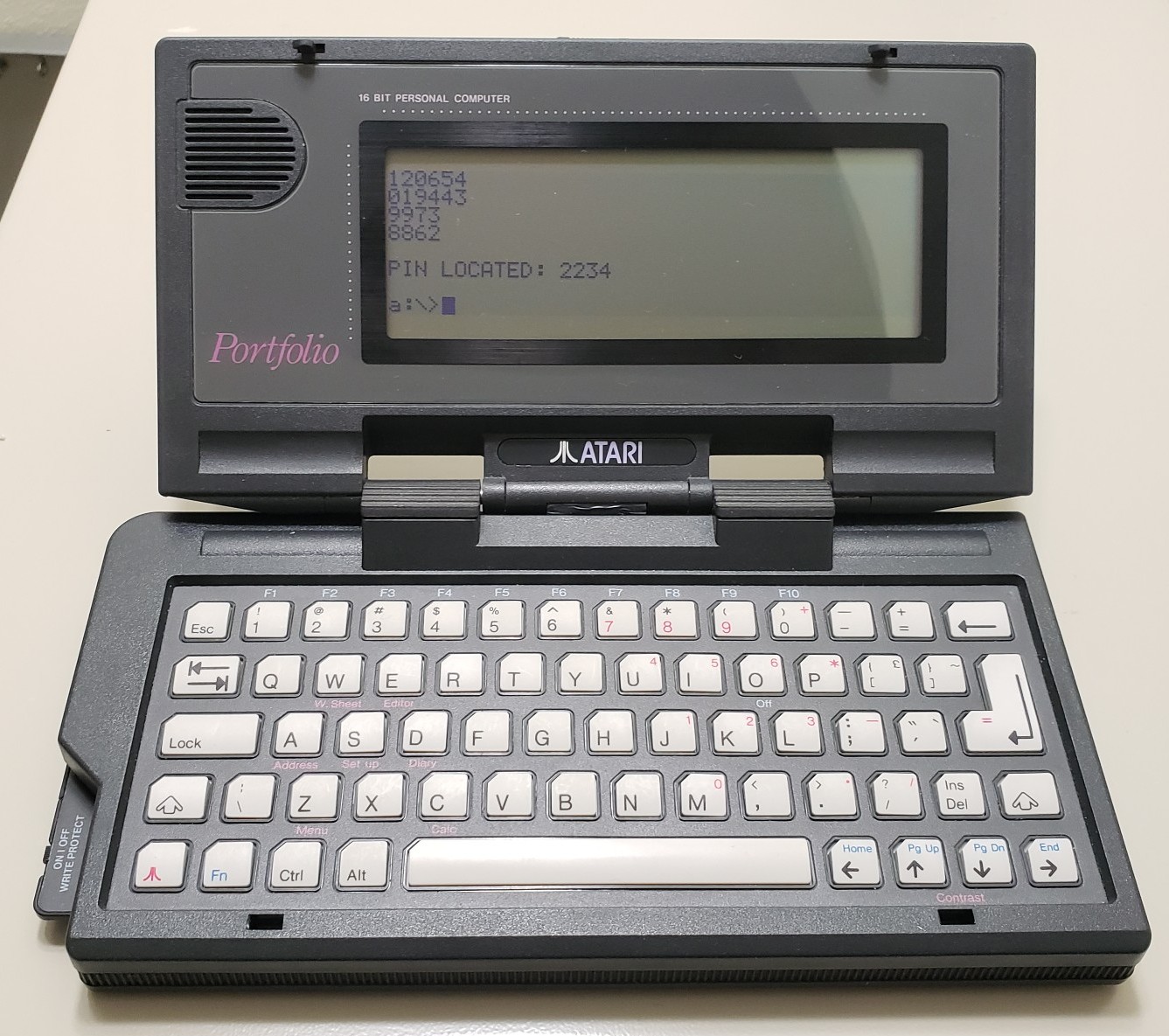 レア ターミネーター2 ATARI Portfolio ジョンコナー - その他