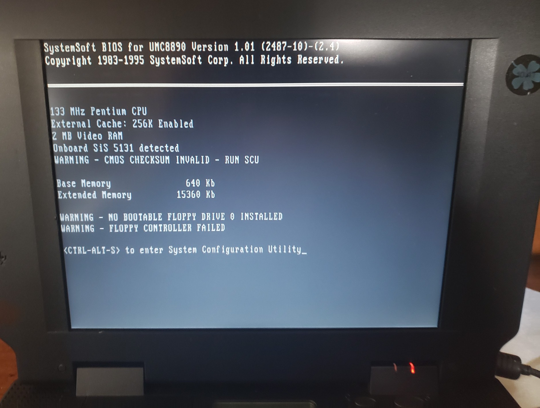 how to boot sager bios