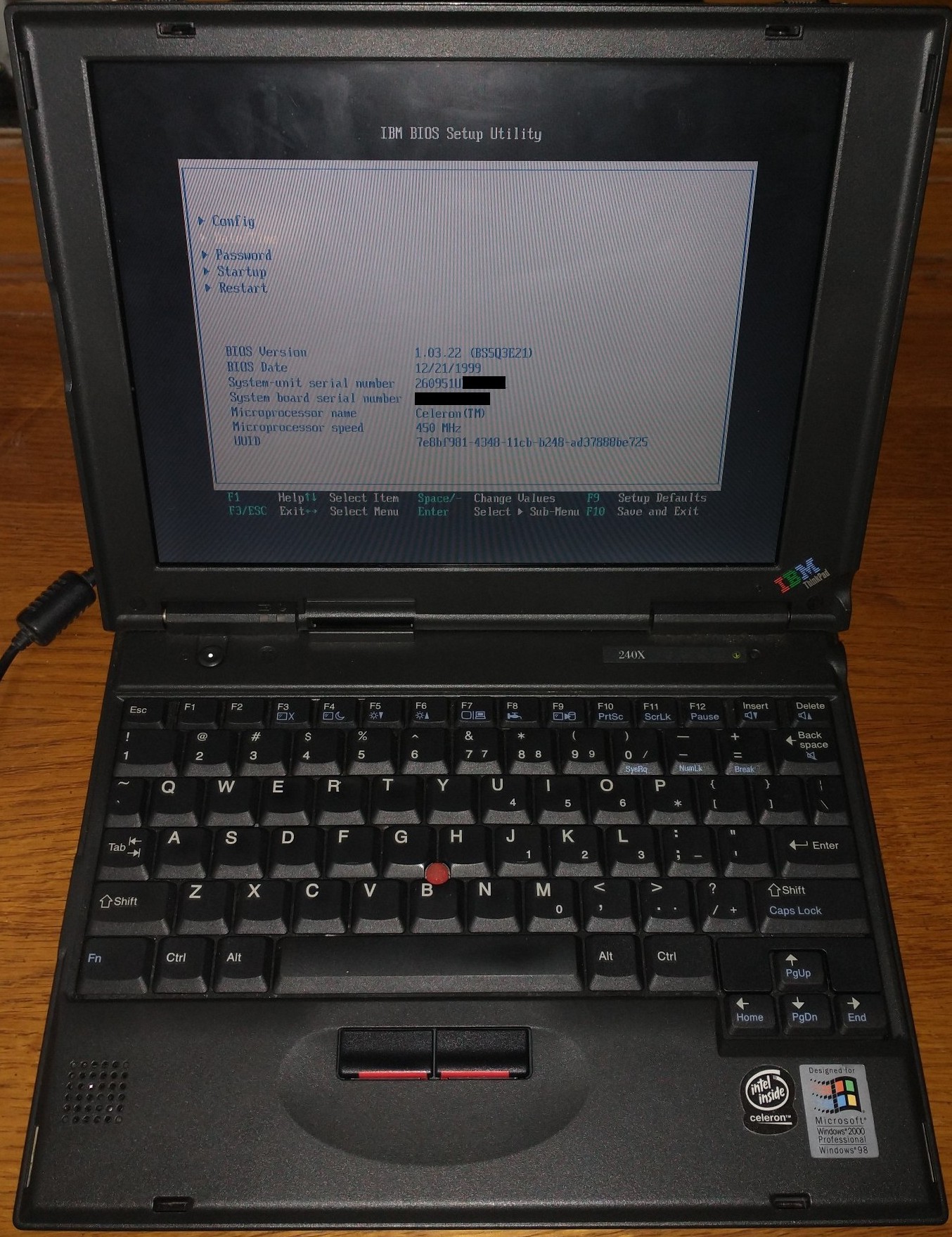 IBM ThinkPad 240 | Laptop Pics